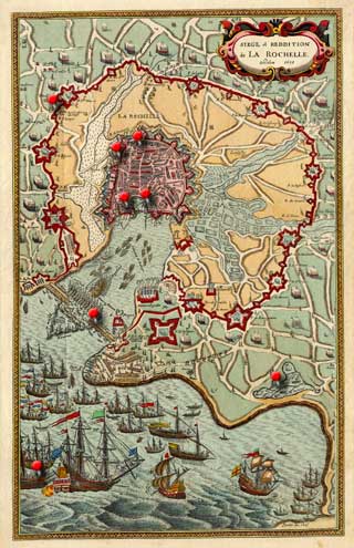 la rochelle map